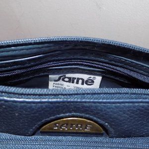 SARN'E Vintage Navy Blue Crossbody Bag